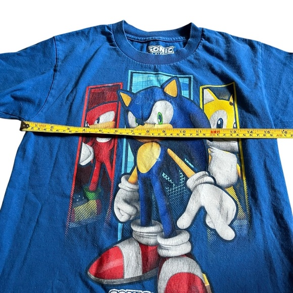 Boys T-Shirt Bundle Size Med Adidas, Under Armour, Sonic Active & Graphic Tees - Picture 12 of 15